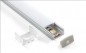 Preview: LED Aluprofil für LED Strips LB-ALP002 mit Diffusor