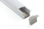 Preview: LED Aluprofil für LED Strips LB-ALP003 mit Diffusor