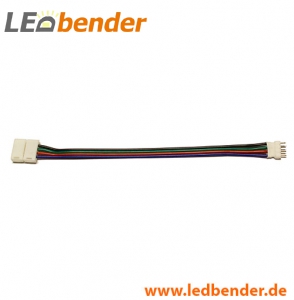 LED Adapter mit Verbindungskabel Strip / Controller RGB 10mm