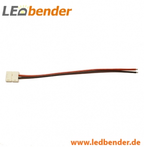 LED Adapter mit Verbindungskabel Strip / offenes Kabelende 10mm