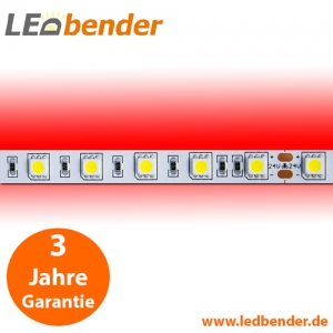 Flexibler LED Strip 24V 14,4W IP20 rot