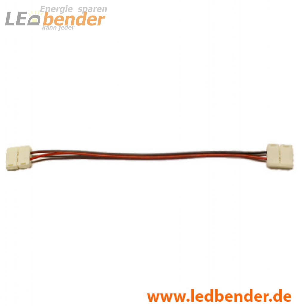 LED Adapter mit Verbindungskabel Strip / Strip 10mm 14,4W