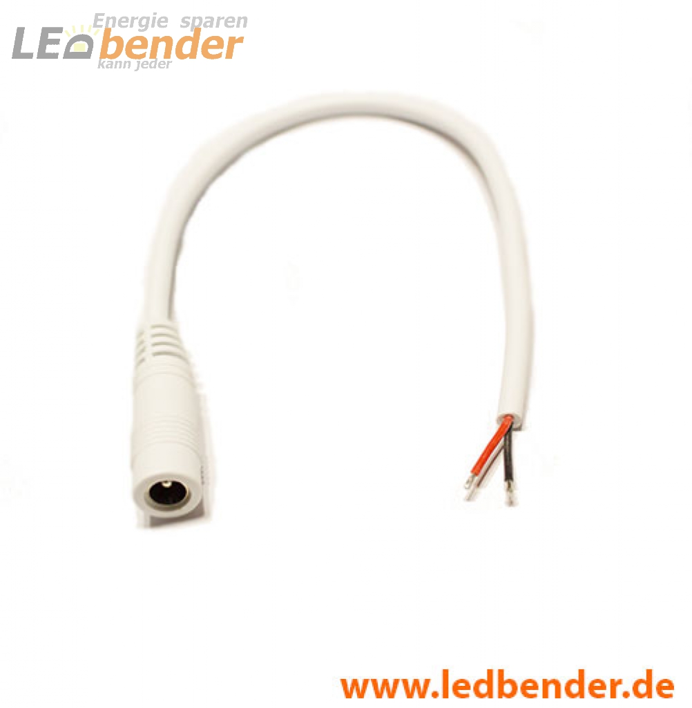 PowerLED LED Kabel Typ Buchse, Stecker für Digitaler LED-Streifen, RGBD  Netzteil, 207mm
