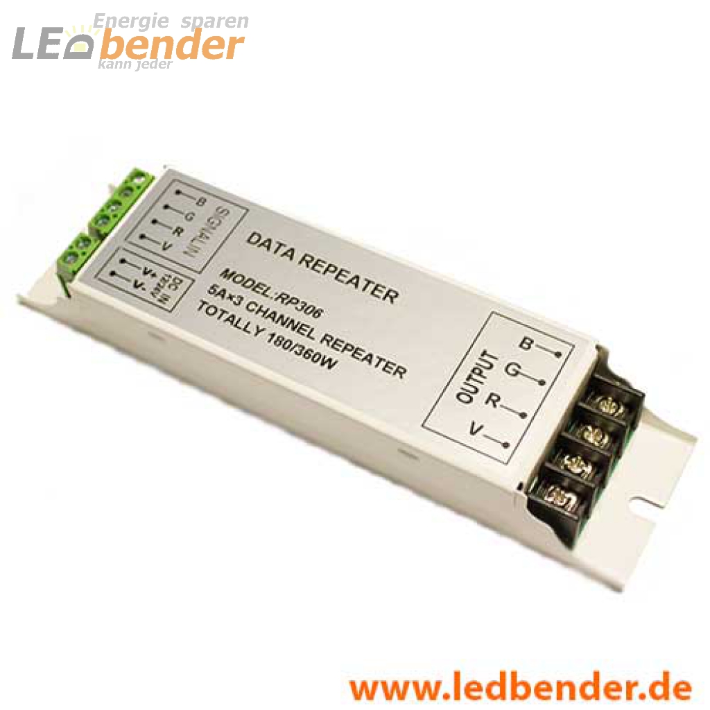 LED Repeater / Signalverstärker 12/24V