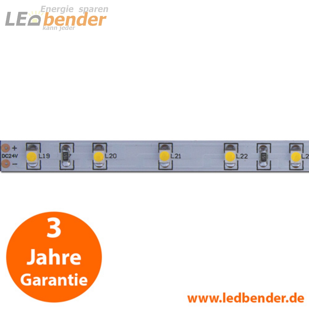Flexibler LED Strip 24V 4,8W IP20 warmweiß