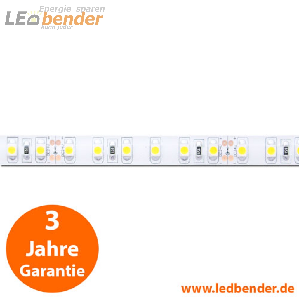 Flexibler LED Strip 12V 9,6W IP68 kaltweiß