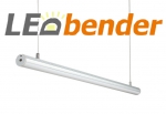 LED Aluprofil für LED Strips mit Diffusor LB-AP08 Länge 2m